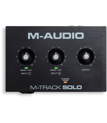 INTERFAZ DE AUDIO M-AUDIO M-TRACK SOLO