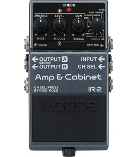 PEDAL EMULADOR DE AMPLIFICADOR Y CABINA BOSS IR-2