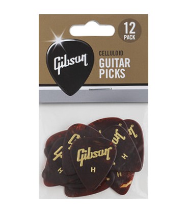 PACK DE 12 PUAS GIBSON TORTOISE HEAVY