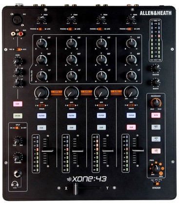 MEZCLADOR DJ DE CUATRO CANALES ALLEN & HEATH XONE:43