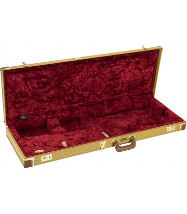 ESTUCHE PARA STRAT/TELE FENDER CLASSIC WOOD CASE TWEED