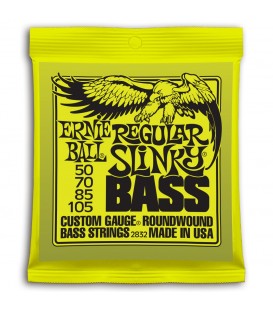 JUEGO DE CUATRO CUERDAS PARA BAJO ERNIE BALL 2832