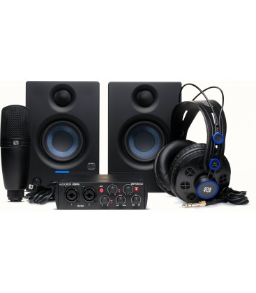 KIT DE GRABACION PRESONUS AUDIOBOX USB 96 COMPLETE BUNDLE