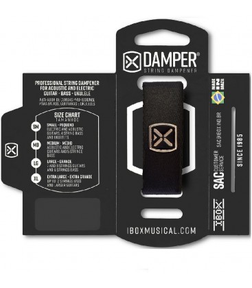 AMORTIGUADOR DE CUERDAS IBOX DAMPER LARGE NEGRO