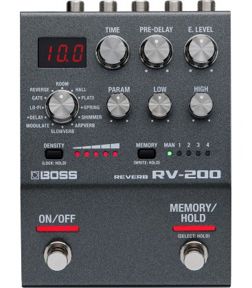 PEDAL DE EFECTO BOSS RV-200 REVERB