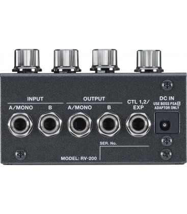 PEDAL DE EFECTO BOSS RV-200 REVERB