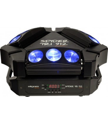 SISTEMA DE ILUMINACION LED MOTORIZADO ALGAM LIGHTING SPIDER TRI 912