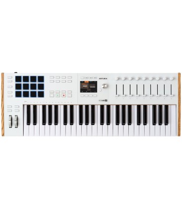 TECLADO CONTROLADOR MIDI ARTURIA KEYLAB 49 MK3 WHITE