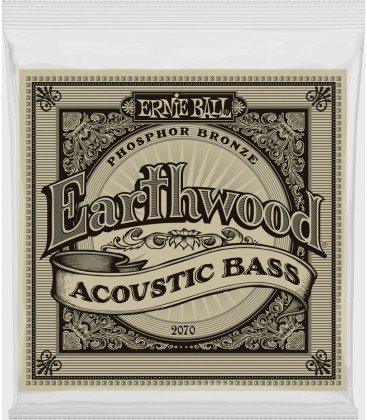 SET DE CUERDAS PARA BAJO ACUSTICO ERNIE BALL 2070