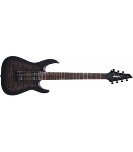 GUITARRA ELECTRICA DE 7 CUERDAS JACKSON DINKY ARCH TOP JS22Q-7 DKA HT BKB