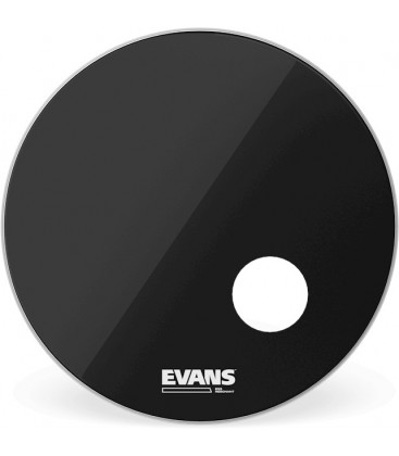 PARCHE RESONANTE PARA BOMBO DE 18" EVANS EQ3 BLACK BD18RB