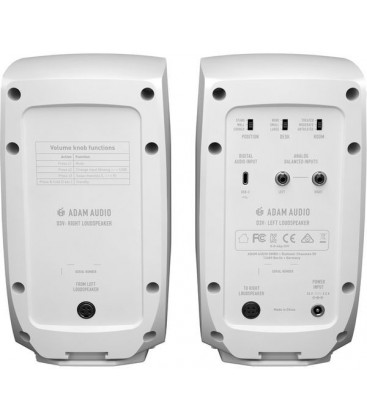 PAREJA DE MONITORES ADAM AUDIO D3V WHITE