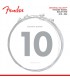 SET DE CUERDAS PARA GUITARRA ELECTRICA FENDER 3150 ORIGINAL BULLETS 10-46