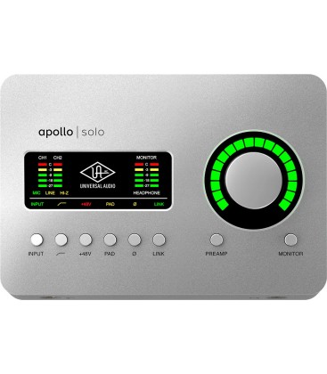 INTERFAZ DE AUDIO UNIVERSAL AUDIO APOLLO SOLO HERITAGE