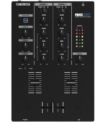 MEZCLADOR DJ DE 2 CANALES RELOOP RMX-10 BT