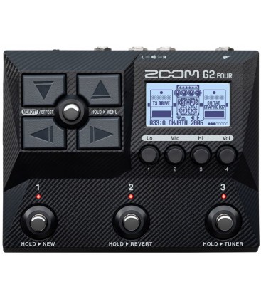 PROCESADOR MULTIEFECTOS PARA GUITARRA ZOOM G2 FOUR