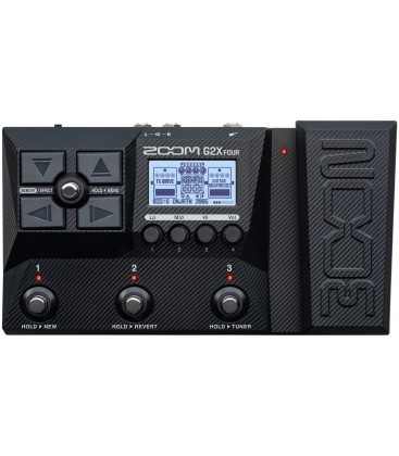 PROCESADOR MULTIEFECTOS PARA GUITARRA ZOOM G2X FOUR