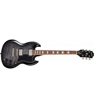 GUITARRA ELECTRICA EPIPHONE SG TRIBUTE PLUS EBONY BURST