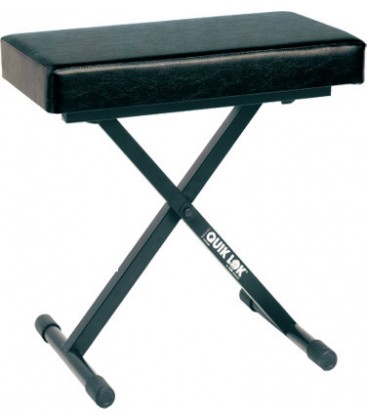 BANQUETA PARA PIANO AJUSTABLE Y PLEGABLE QUIK LOK BX-718