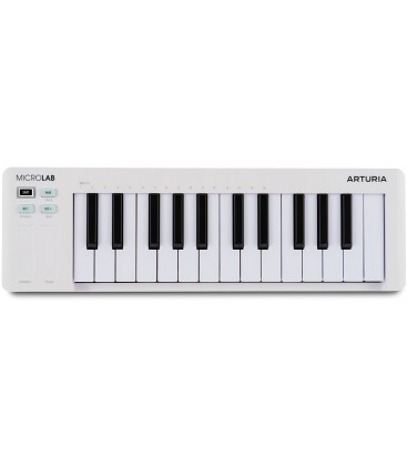 TECLADO CONTROLADOR ARTURIA MICROLAB MK3 WHITE