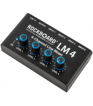 MEZCLADOR DE LINEA DE 4 CANALES ROCKBOARD LM 4