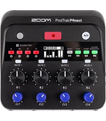 GRABADORA DE PODCASTING ZOOM PODTRAK P4NEXT
