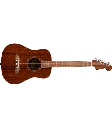 GUITARRA ACUSTICA CON FUNDA FENDER STANDARD REDONDO MINI NSP