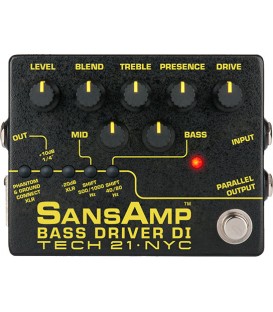 PREAMPLIFICADOR DE BAJO TECH 21 SANSAMP BASS DRIVER DI V2