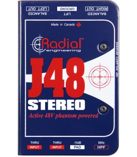 CAJA DE INYECCION ACTIVA RADIAL ENGINEERING J48 STEREO