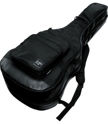 FUNDA DOBLE PARA GUITARRA ACUSTICA Y ELECTRICA IBANEZ IGAB2540-BK