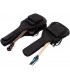 FUNDA DOBLE PARA GUITARRA ACUSTICA Y ELECTRICA IBANEZ IGAB2540-BK