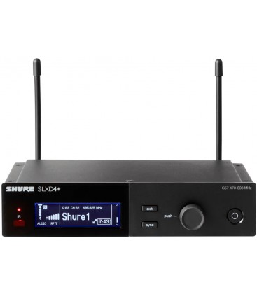 SISTEMA DE MICROFONO INALAMBRICO SHURE SLXD24E-BETA58