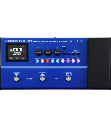 PROCESADOR MULTIEFECTOS PARA BAJO BOSS GX-1B