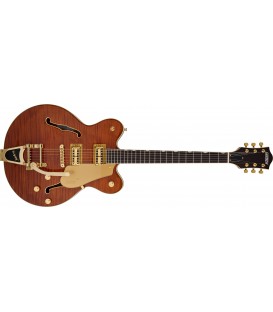 GUITARRA ELECTRICA GRETSCH ELECTROMATIC LTD FLAME OKOUME BORADKASTER DC ROS