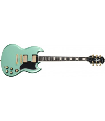 GUITARRA ELECTRICA CON FUNDA EPIPHONE SG CUSTOM INVERNESS GREEN