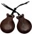 CASTAÑUELAS DE NOGAL IMITACION GRANADILLO JALE 107-7