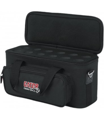 BOLSA PARA 12 MICROFONOS GATOR GM-12B