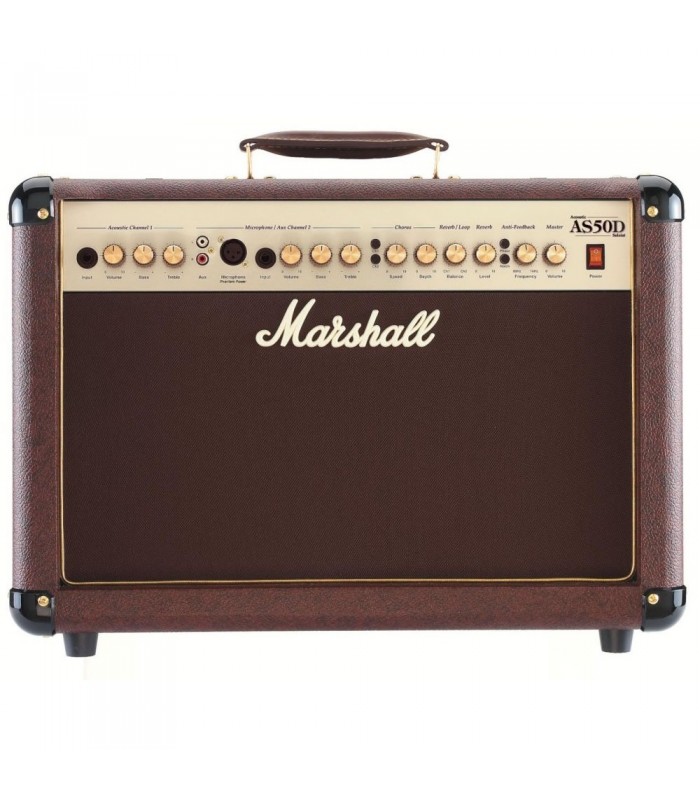 marshall amplificador acustica as50d, c