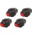 SET DE 4 PALOMETAS PARA SOPORTE DE PLATO TAMA QC8-B4