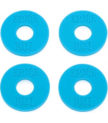 PACK DE CUATRO BLOQUEOS DE CORREA ERNIE BALL 5619 BLUE