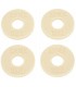 PACK DE CUATRO BLOQUEOS DE CORREA ERNIE BALL 5624 CREAM