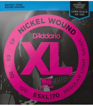 SET DE CUERDAS 45-100 CON DOBLE BOLA DADDARIO ESXL170