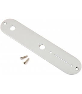 PLACA FENDER TELECASTER CONTROL PLATE CHROME
