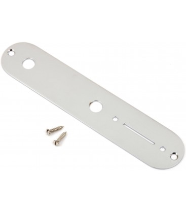 PLACA FENDER TELECASTER CONTROL PLATE CHROME
