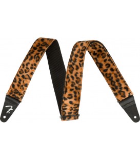 CORREA FENDER WILD ANIMAL PRINT STRAP LEOPARD