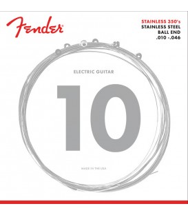 SET DE CUERDAS 10-46 PARA GUITARRA ELECTRICA FENDER STAINLESS 350