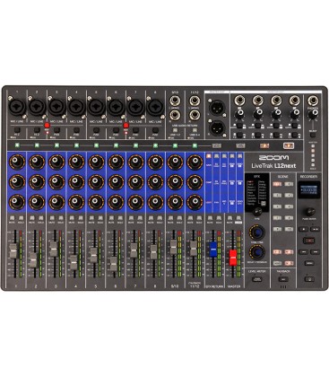 MEZCLADOR DIGITAL ZOOM LIVETRAK L12NEXT