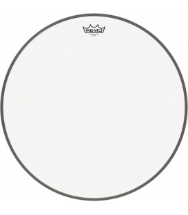 PARCHE PARA BOMBO REMO AMBASSADOR CLEAR 20"