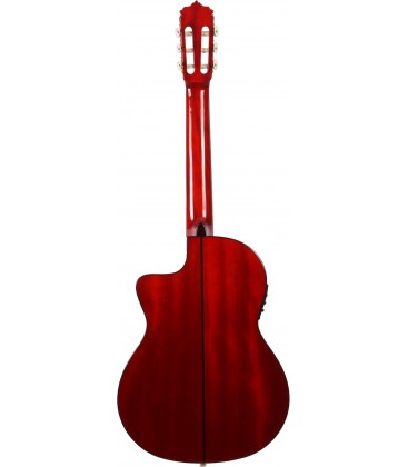 GUITARRA FLAMENCA DE CAJA ESTRECHA JOSE GOMEZ F80NAC-CEQ ROJA