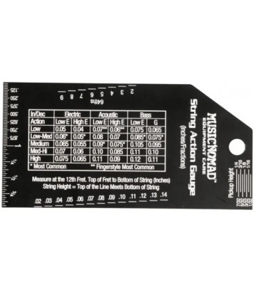 CALIBRADOR DE ACCION DE CUERDAS MUSICNOMAD MN602